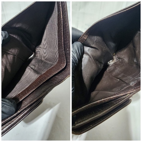 Authentic GUCCI Monogram Web Wallet Brown/Beige - Picture 14 of 15